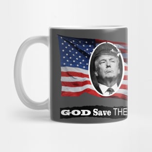 God Save the Trump/Queen Mug